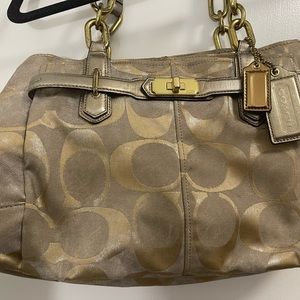 Coach Chelsea Patina Shoulder Bag. GUC!